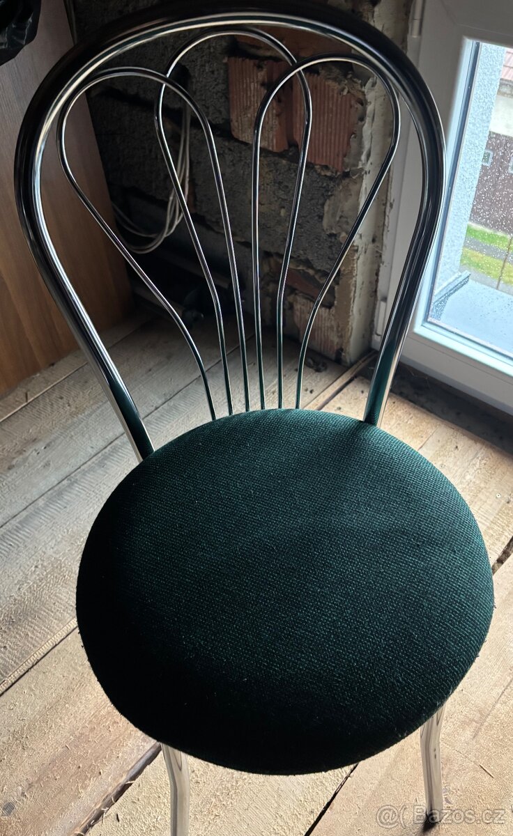 jídelní židle kovová - 2