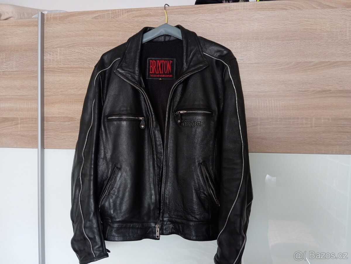 kožená bunda Brixton XL - 2