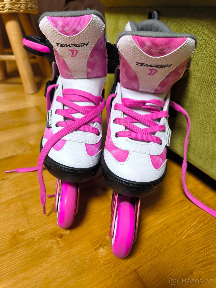 Dětské kolečkové brusle Tempish Dasty Girl vel. 33-36 - 2