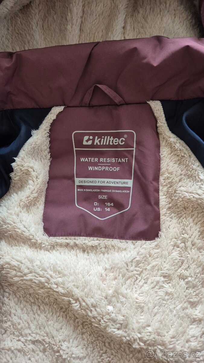 Dívčí zimní kabát Killtec vel. 164 - 2