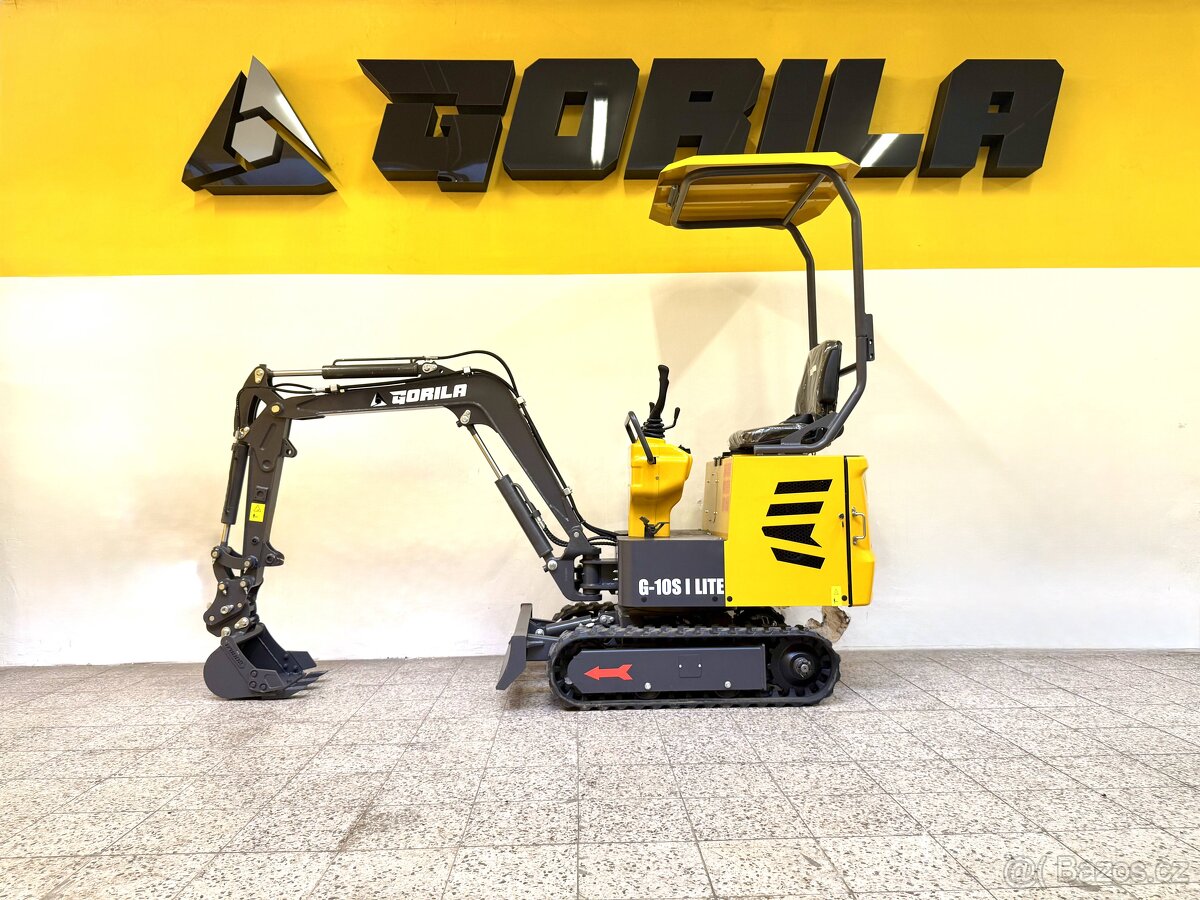 Minibagr G10S l LITE MEGA AKCE 72.000kč - 2