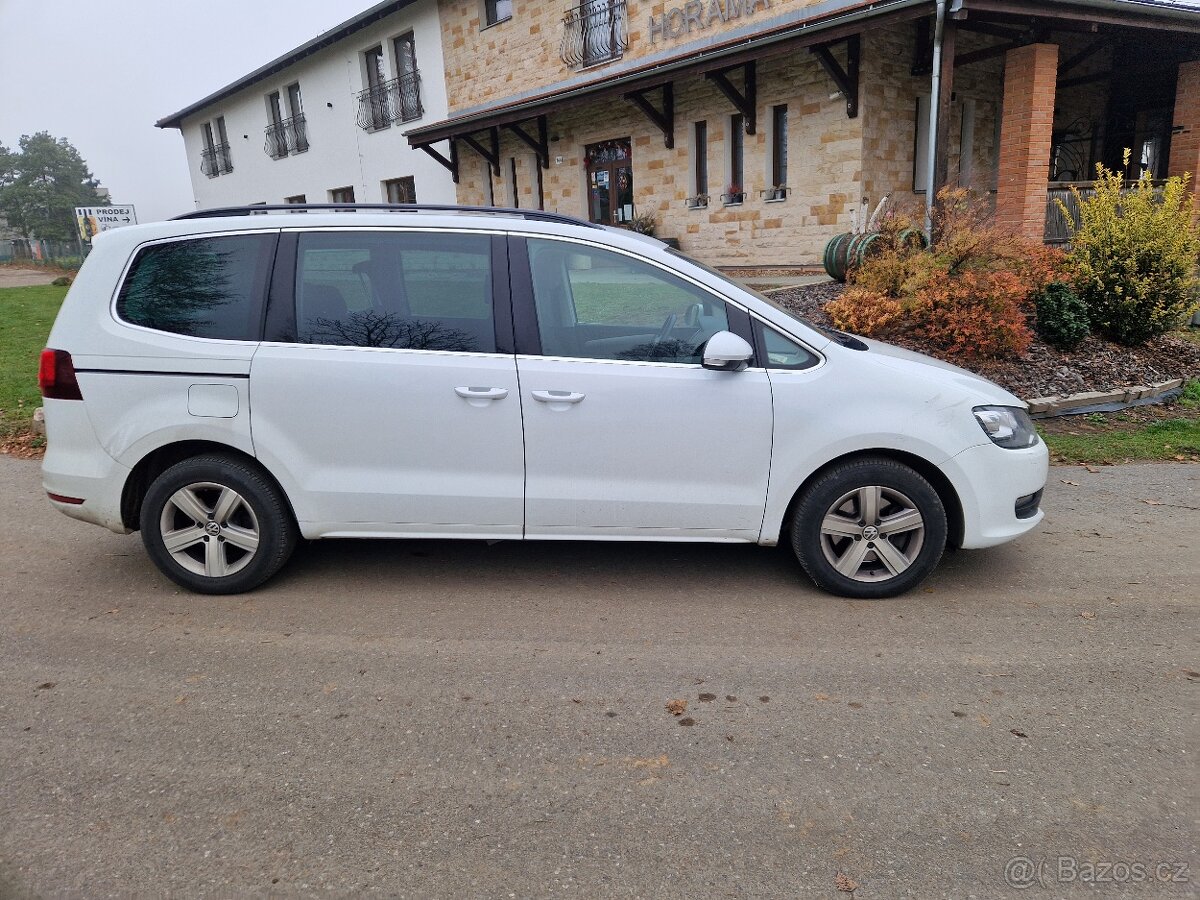 VW SHARAN 2,0 TDI 110 KW , tažné zař, - 2