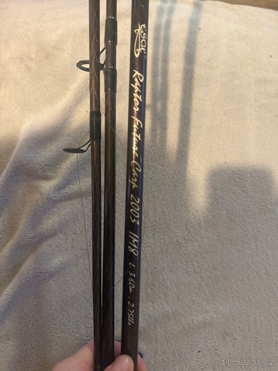 Rybarsky prut s navijakem esox raptor - 2