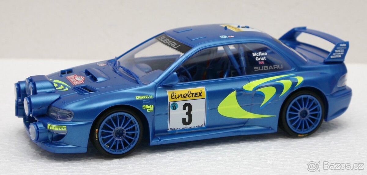 SUBARU IMPREZA WRC ´98 - hotový model (1:24) - 2
