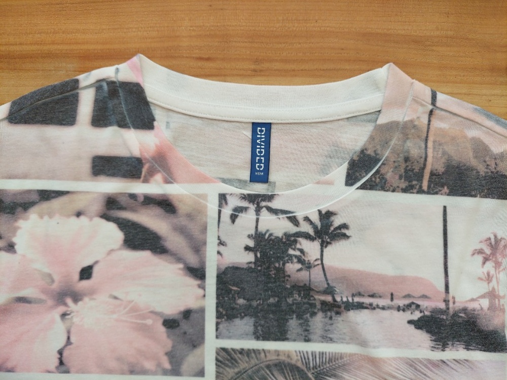 Moderní zánovní triko HM - California dreaming - SLEVA - 2