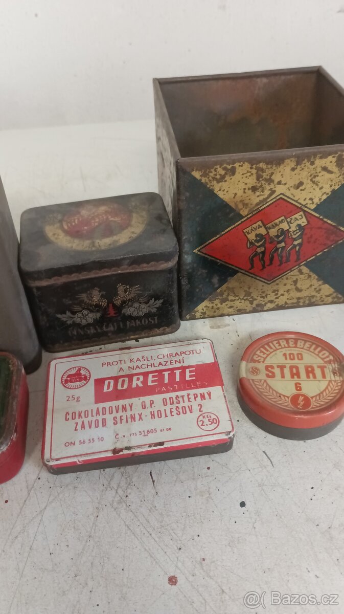 Plechové krabičky - 2