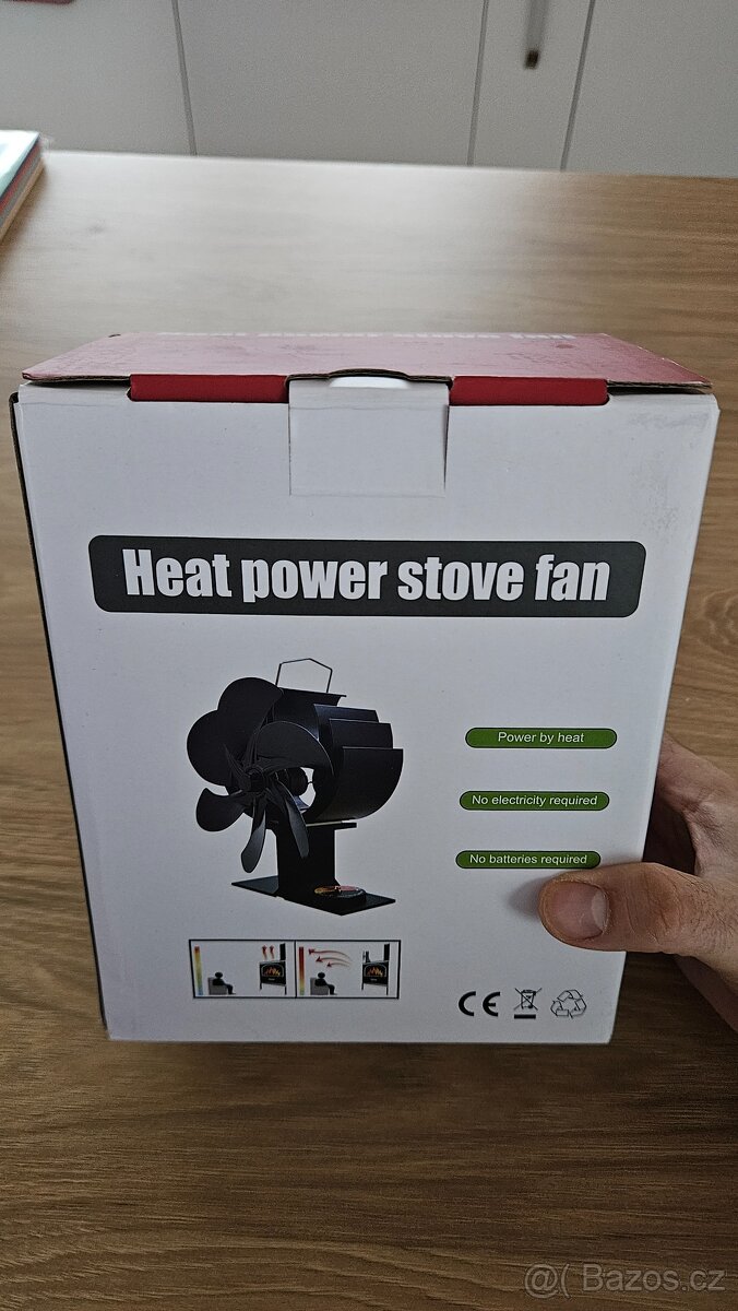 Ventilátor na kamna nebo krb - 2