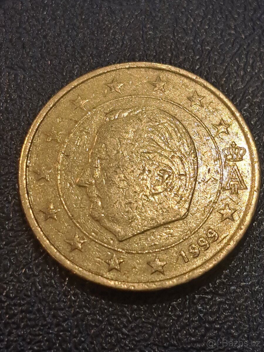 Mince 50 euro cent chyboražba - 2