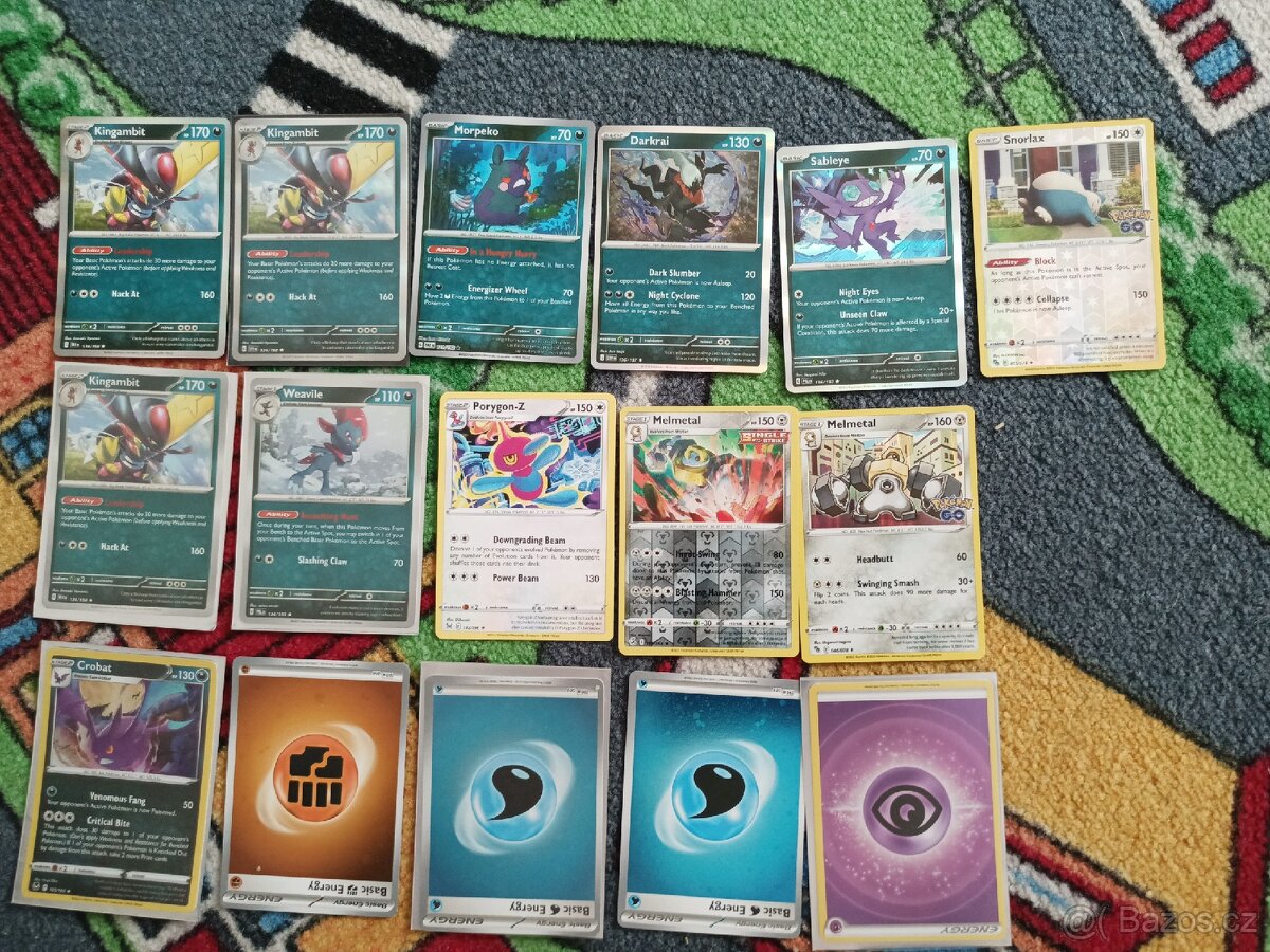 Pokémon kartičky hvězdička - 2