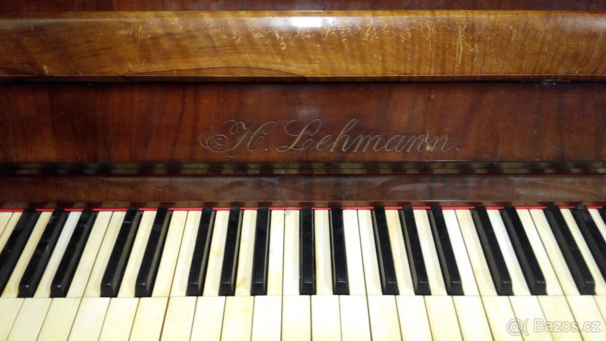 Starožitné piano H.Lehmann - 2