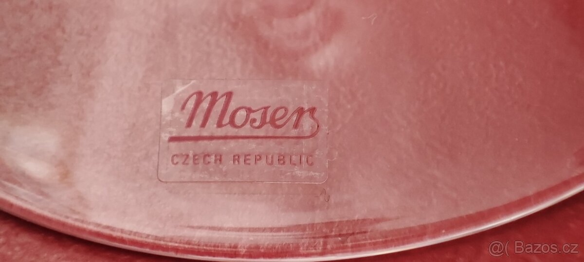 6 ks - Sklenice MOSER - 30141 - 2