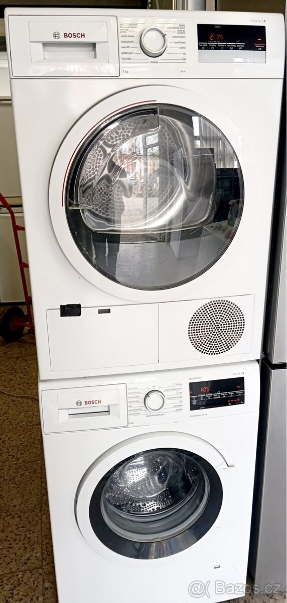 Prodám set Bosch pračka a sušička / dovoz, záruka - 2
