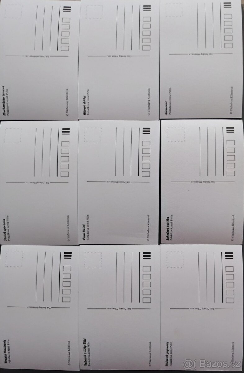 Prodám pohlednice V. KLIMTOVÁ - 2