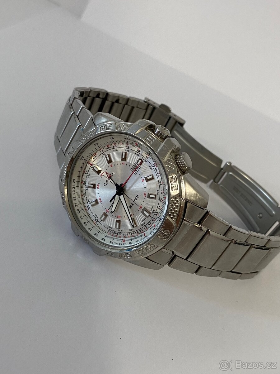 Casio Aviator (100m) – Celonerezové - 2