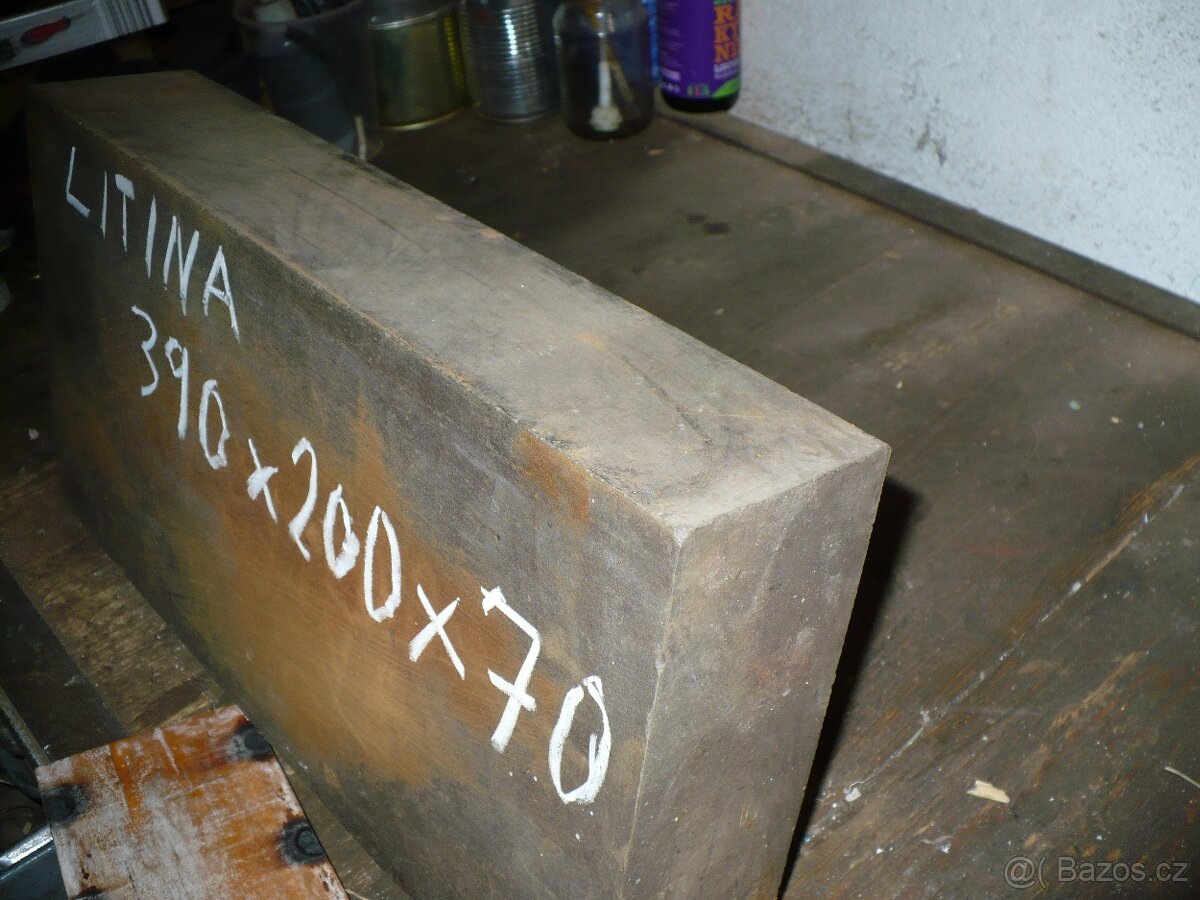 Litinový kvádr - 2