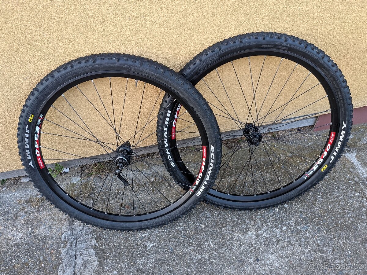 zapletená kola XT/DT E540 26" - 2