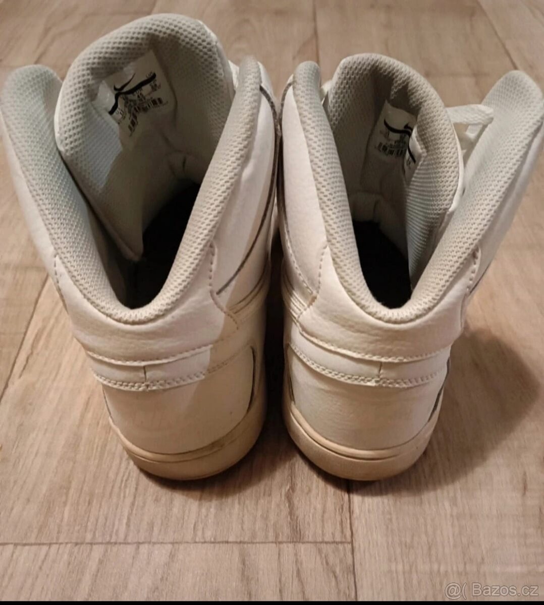 Pánské bílé botasky Nike - 2