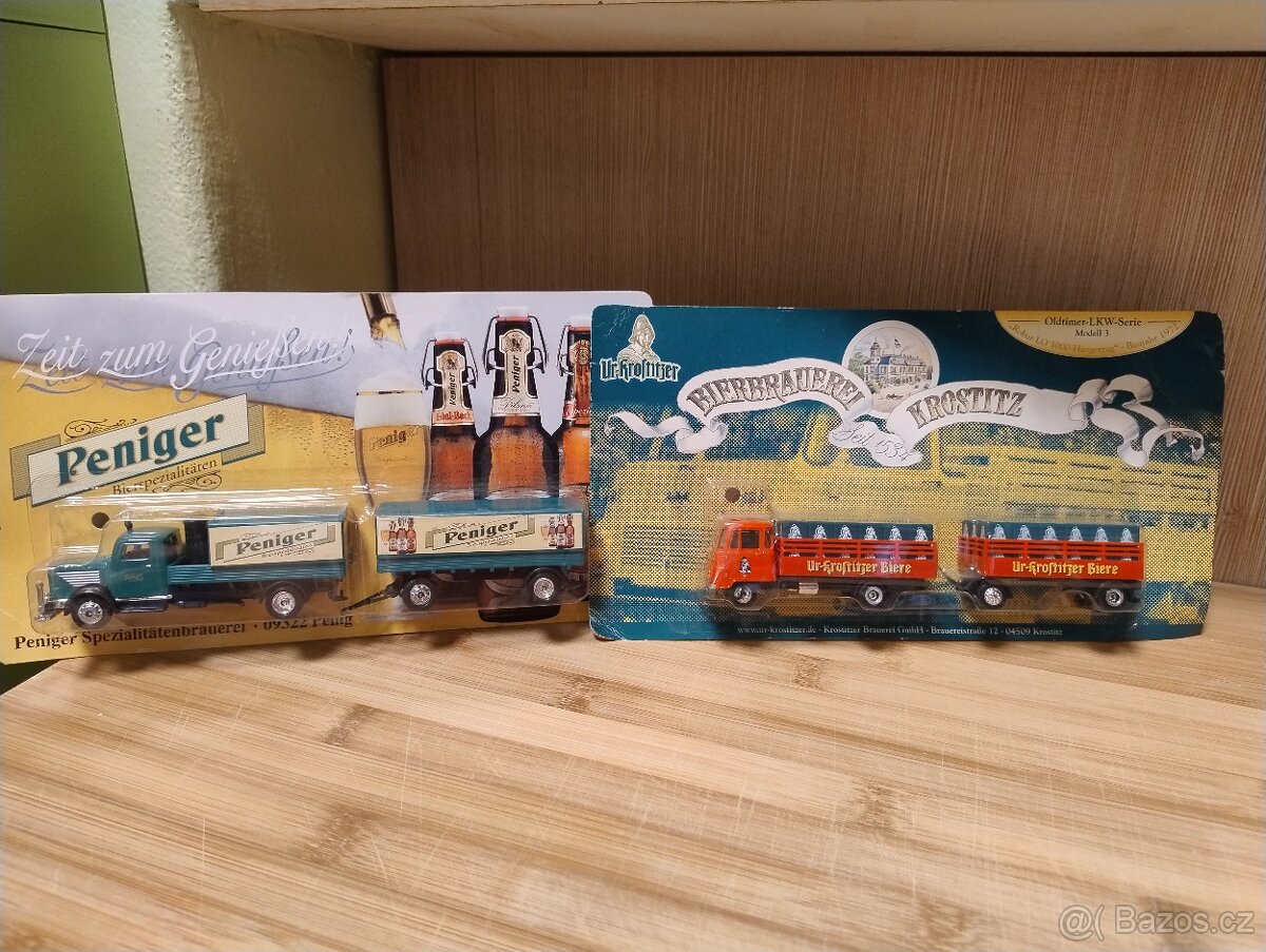 modely 1:72, 1:87, modely kamiónov - 2