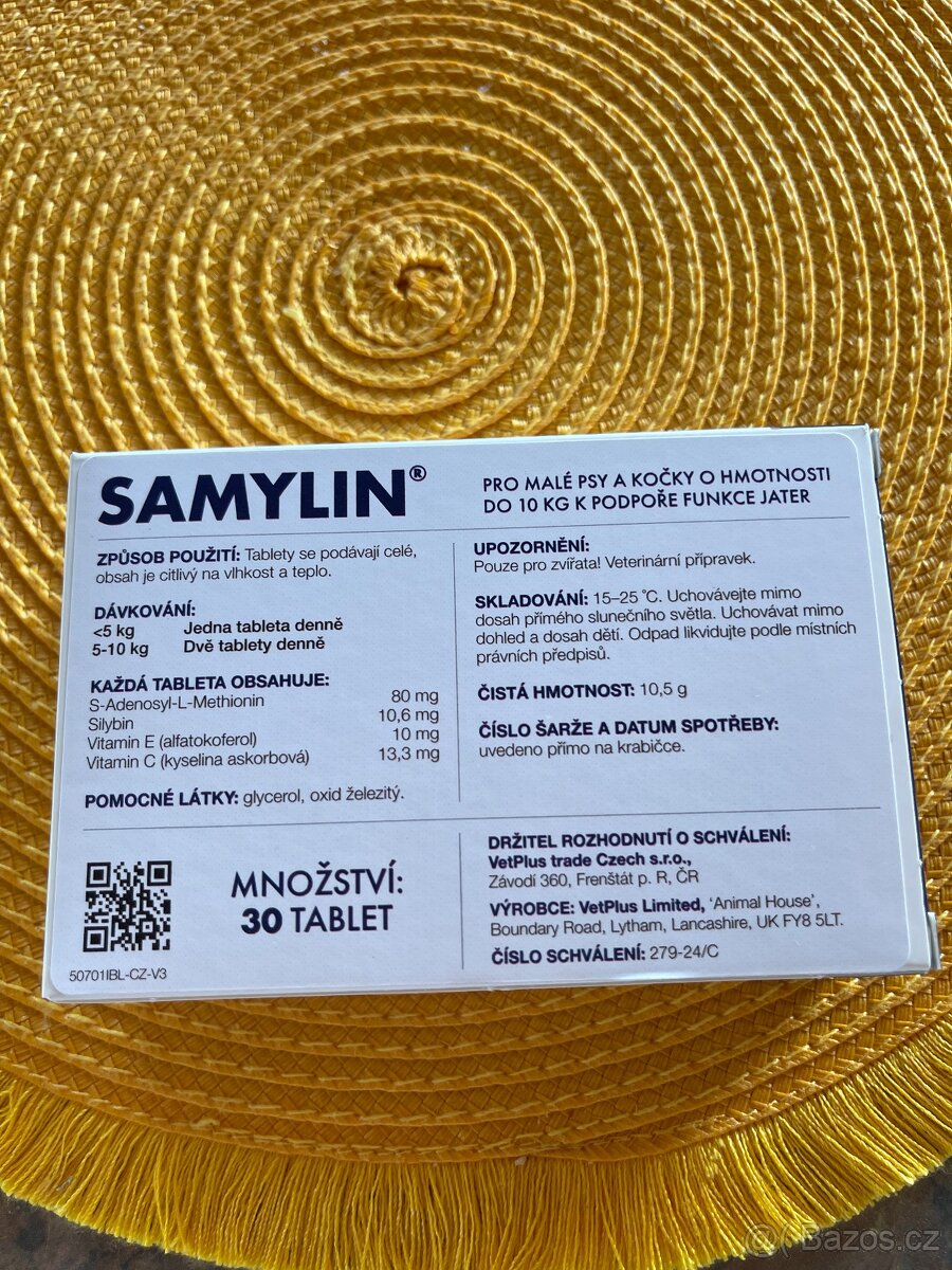 Samylin Small Breed and Cat 30tbl - 2