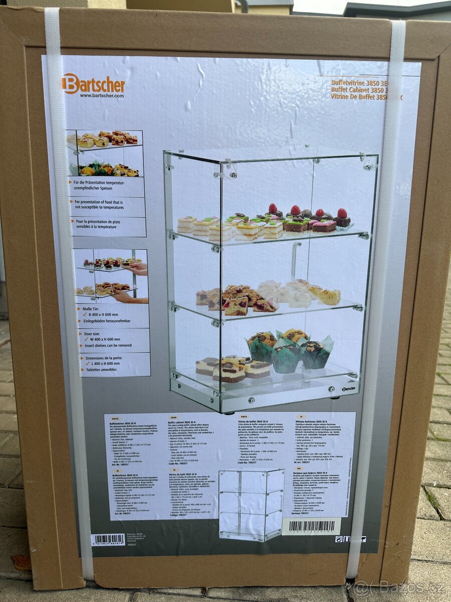 Skleněná bufetová vitrína BARTSCHER 700357 - 2