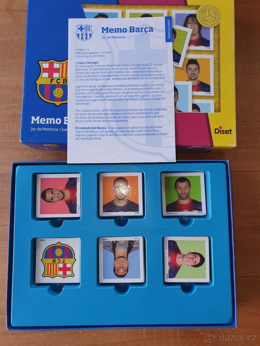 Sběratelské / Pexeso / FC Barcelona - 2