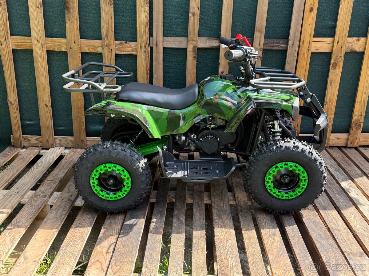 Dětská Čtyřkolka 49ccm2T maskáč A046