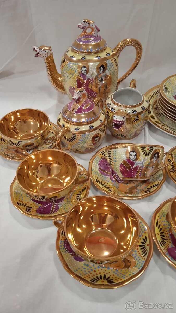 ČAJOVÁ SOUPRAVA +KOLÁČOVÁ SOUPRAVA - 2