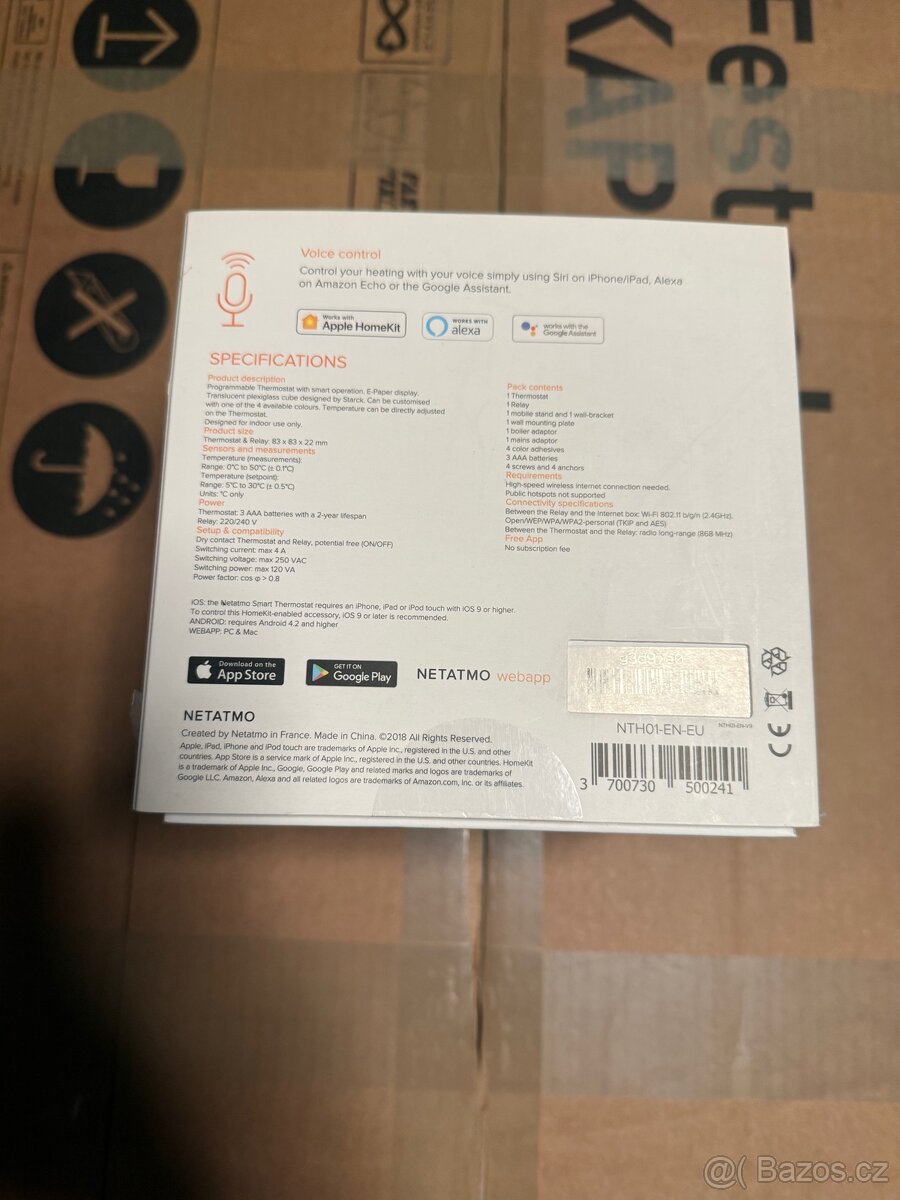 Netatmo termostat - 2