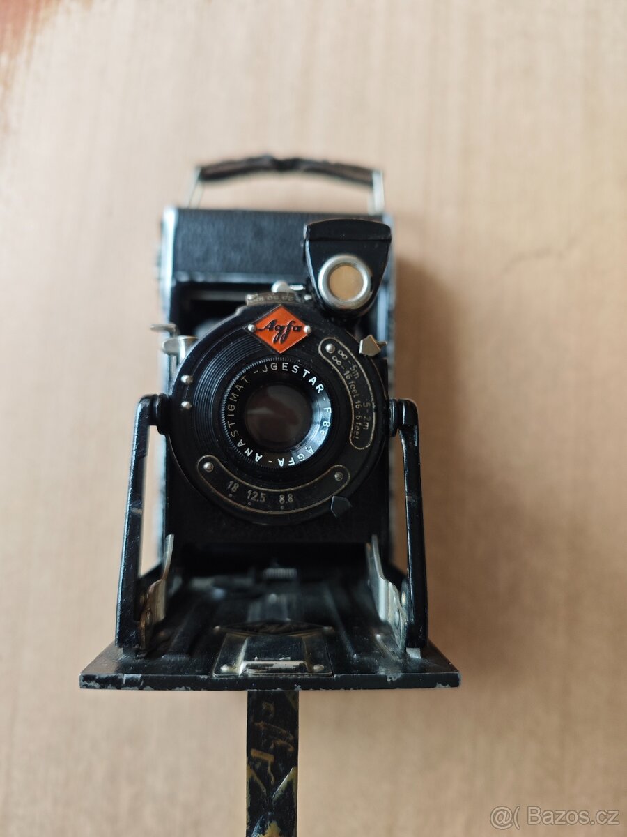 Starý fotoaparát Agfa - Anastigmat - Jgestar - 2