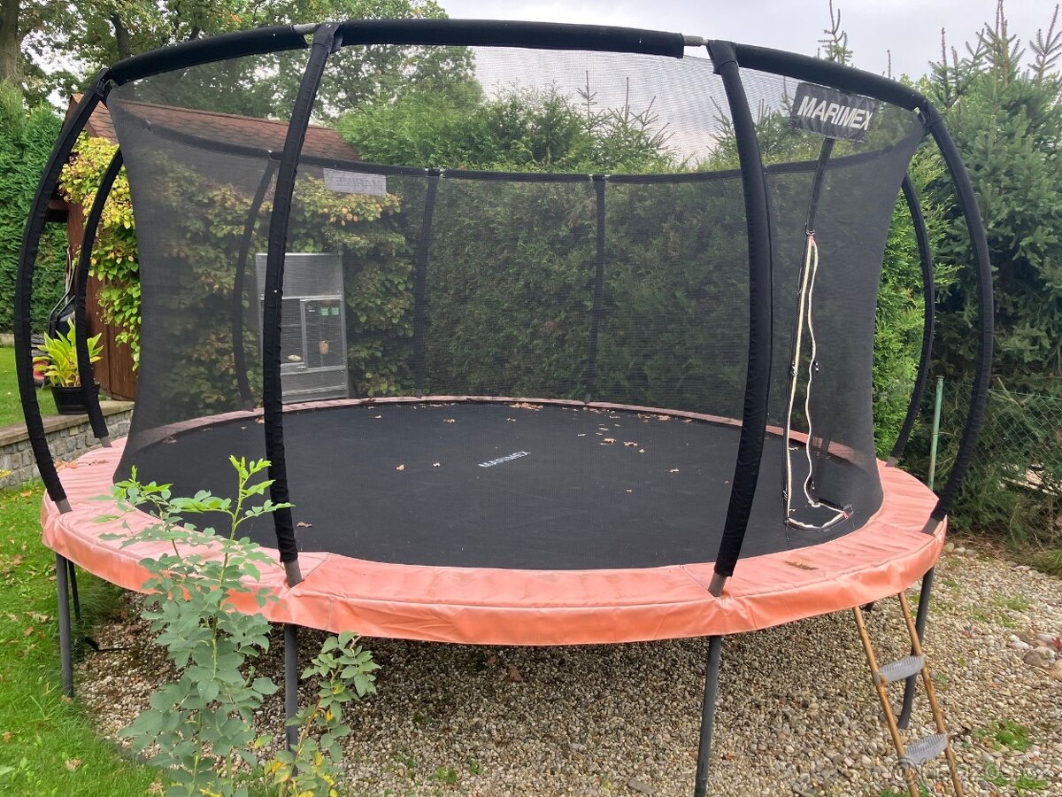 Trampolína Marimex Premium 457 cm + vnitřní ochranná síť + - 2