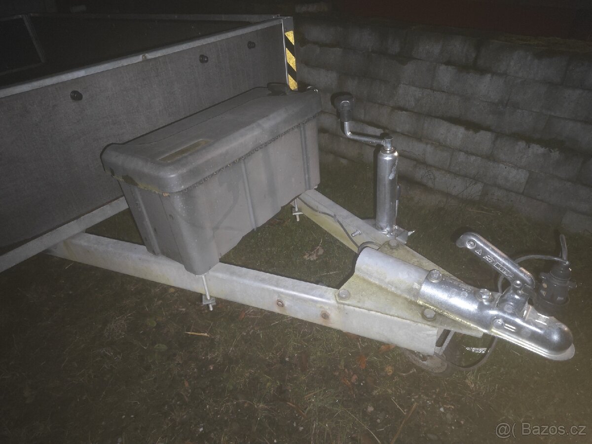 Přívěs Agados VZ26 rv.2006 - 750kg, 2,5m délka, 100km/h - 2