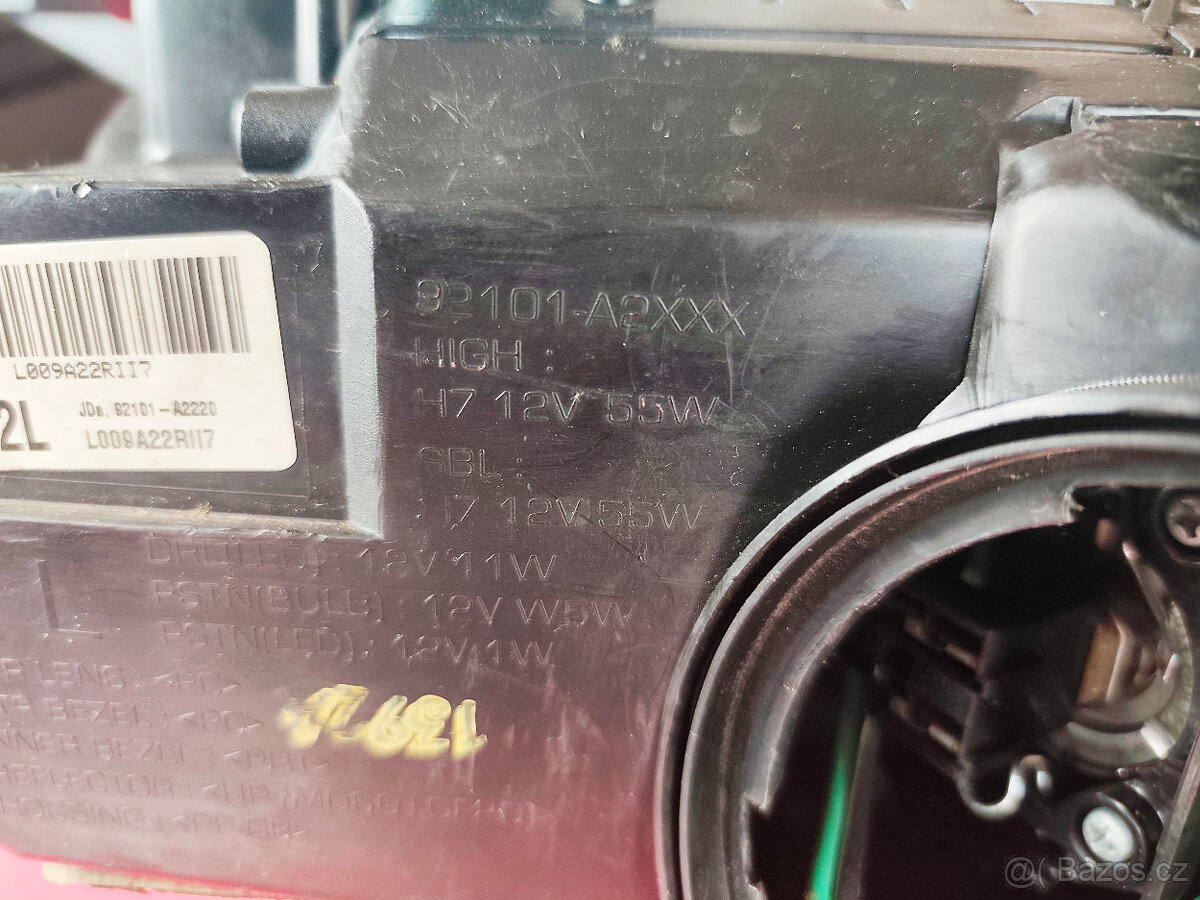 Kia Ceed, rv 12-18, PP nové světlo. - 2