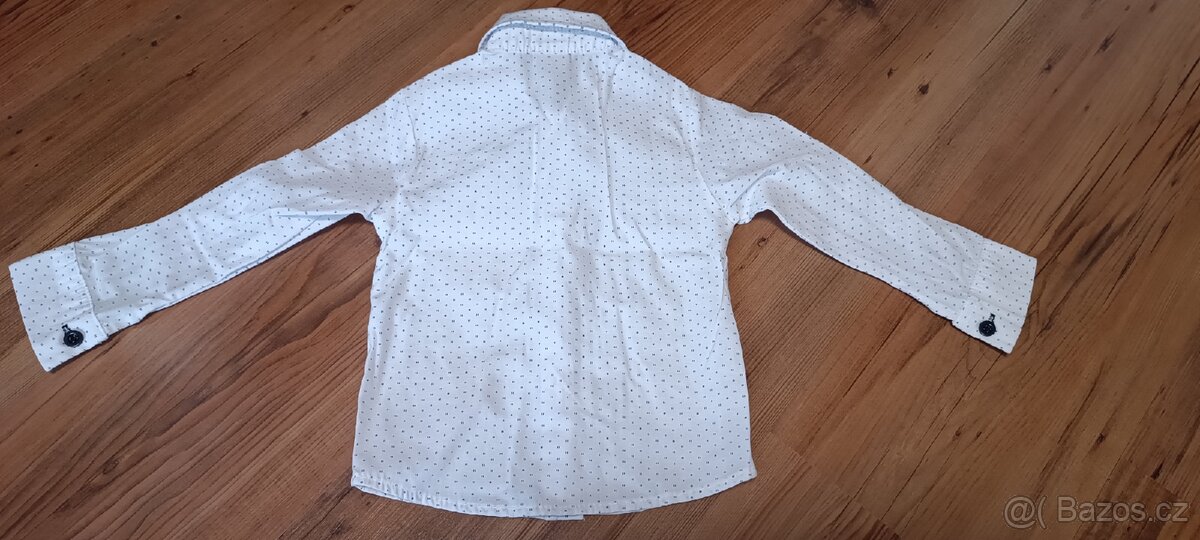 Bílá košile vel. 86 - 2