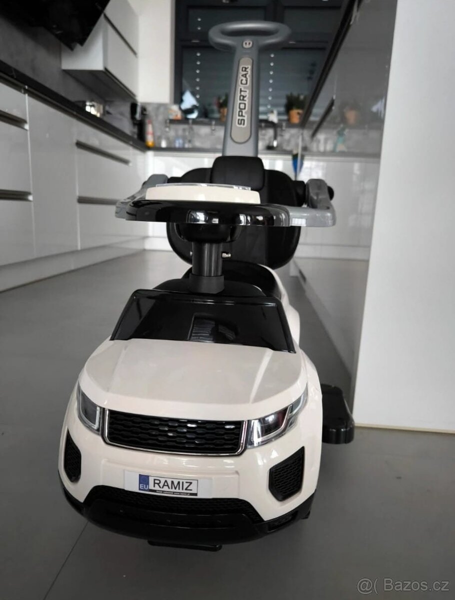 Nové dětské odrážedlo 3v1 Range Rover - bílé - 2