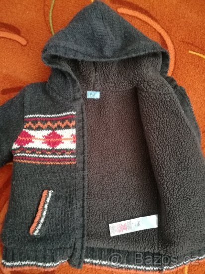 pletený kabátek F&F vel.98(2-3roky) - 2