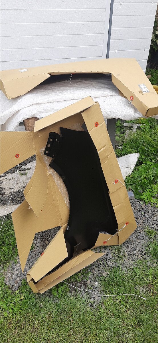 Nové přední blatníky vw polo 9n face - 2