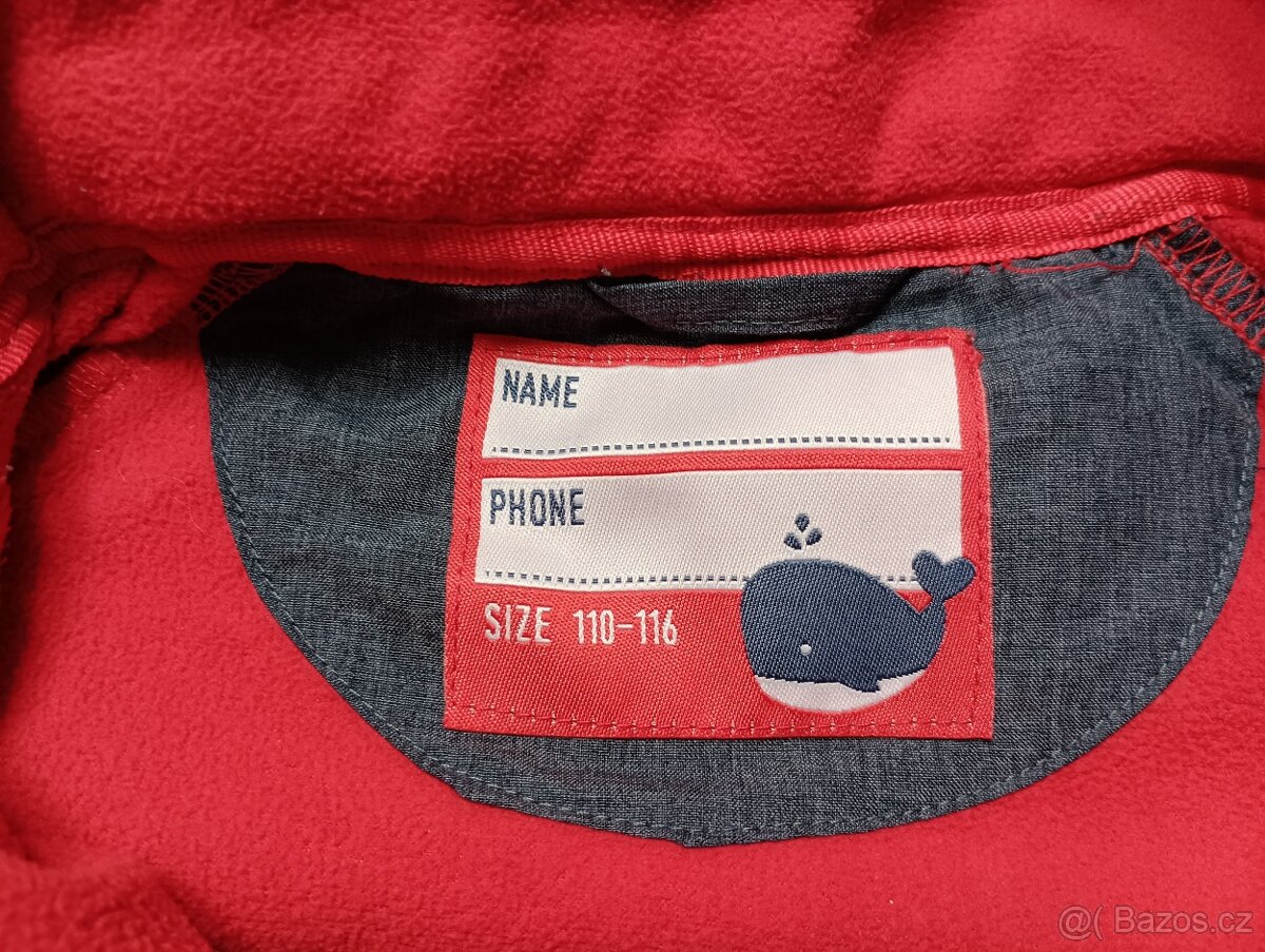 Tchibo 110-116 softshellový overal - 2