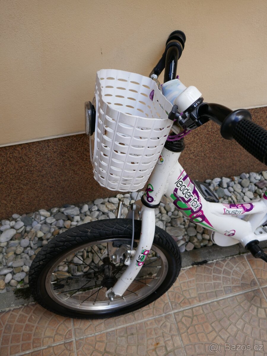 Kolečko Leader Fox Busby 16//4-6let - 2