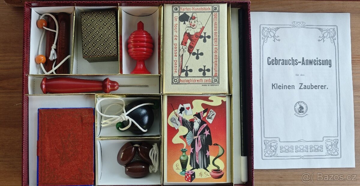 Retro kouzelnická sada - 2