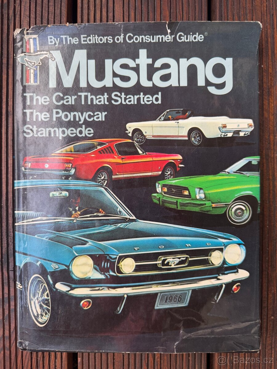 FORD MUSTANG sběratelské publikace, historie, specifikace - 2
