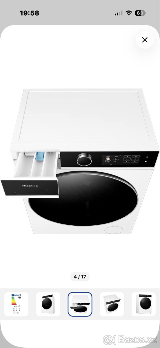Pračka HISENSE WF5I9043BWFS - 2
