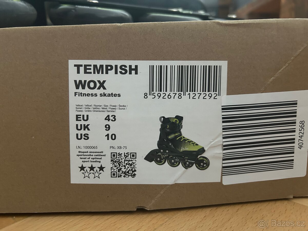 Kolečkove brusle Tempish-koupené před měsícem - 2