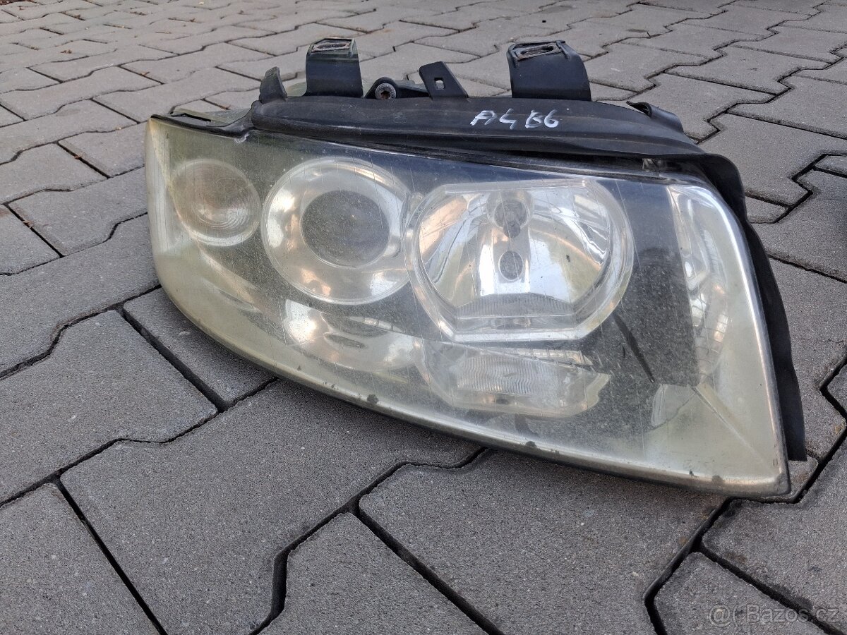 Přední světla audi A4 B6 (HALOGENY) - 2