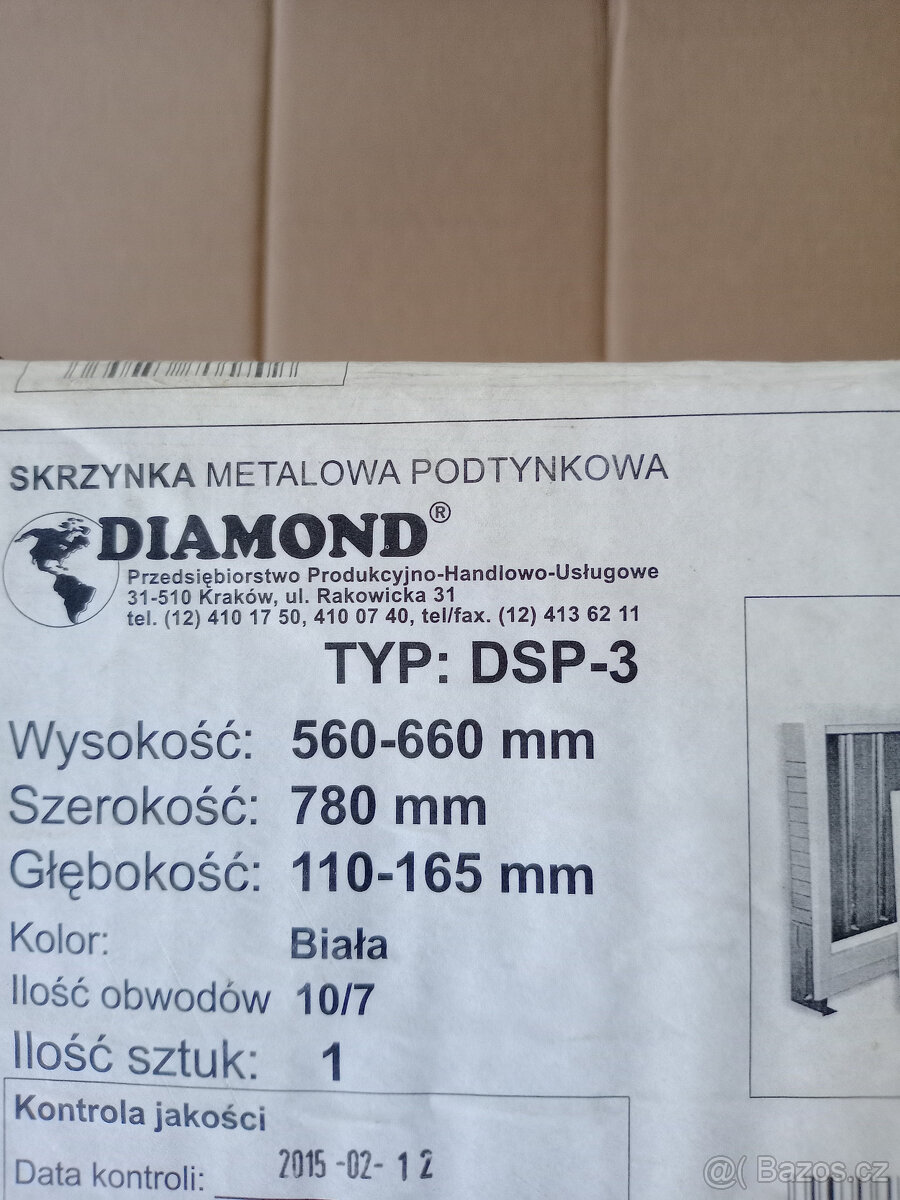 Skříň podlahového rozdělovače - 2