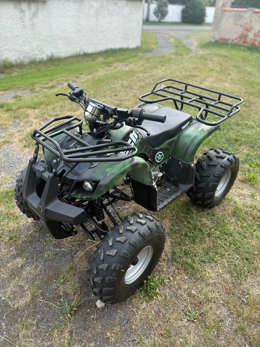 Čtyřkolka HECHT 125cc – skoro nová