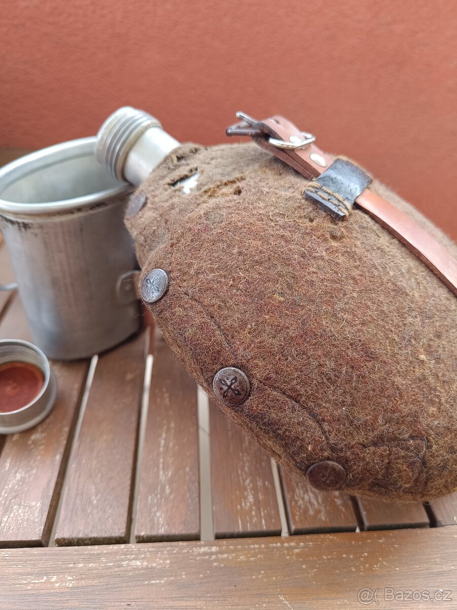 Německá polní láhev M31, Wehrmacht 1939/40, WW2 - 2