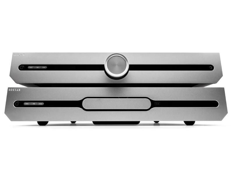 Roksan Attessa Streaming + CD transport set - stříbrná - 2