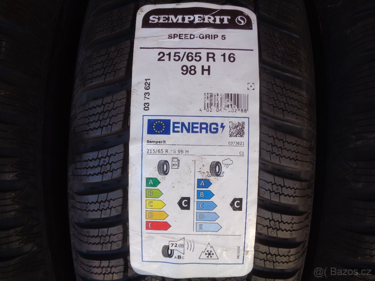 Zimní pneu 215/65/16 R16 Semperit - NOVÉ - 2