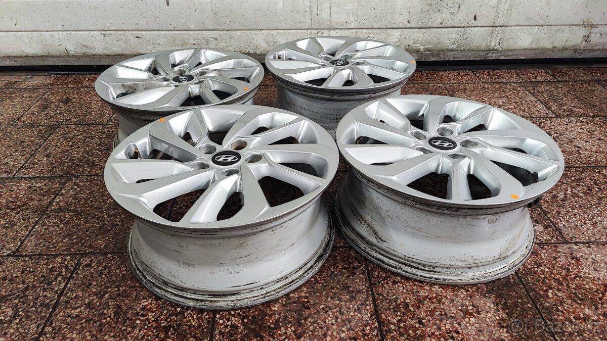 ALU originální disky HYUNDAI 17' se senzory tlaku - 2