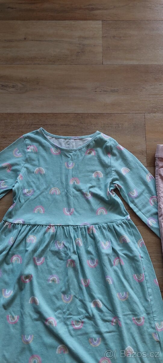 Dívčí šaty, velikost: 134-140 - 2